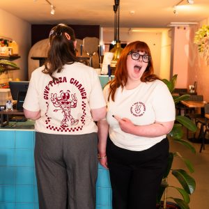 Give Pizza Chance Smoke + Ash x KHAR T-Shirt